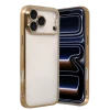 Newface Apple iPhone 17 Pro Razer Lensli Silikon - Gold