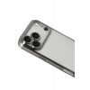 Newface Apple iPhone 17 Pro Razer Lensli Silikon - Titan Gri
