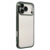 Newface Apple iPhone 17 Pro Razer Lensli Silikon - Yeşil