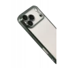 Newface Apple iPhone 17 Pro Razer Lensli Silikon - Yeşil
