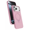 Newface Apple iPhone 17 Pro Regal Magsafe Standlı Kapak - Açık Pembe