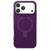 Newface Apple iPhone 17 Pro Regal Magsafe Standlı Kapak - Derin Mor