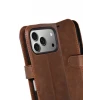 Newface Apple iPhone 17 Pro Trend S Plus Kapaklı Kılıf - Taba