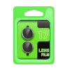 Newface Apple iPhone 17 Raze Metal Kamera Lens - Gri
