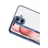 Newface Apple iPhone 17 Razer Lensli Silikon - Açık Mavi