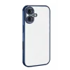 Newface Apple iPhone 17 Razer Lensli Silikon - Lacivert