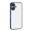 Newface Apple iPhone 17 Razer Lensli Silikon - Lacivert