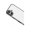 Newface Apple iPhone 17 Razer Lensli Silikon - Siyah