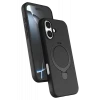 Newface Apple iPhone 17 Regal Magsafe Standlı Kapak - Siyah