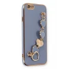Newface Apple iPhone 6 Kılıf Esila Silikon - Gri