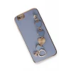 Newface Apple iPhone 6 Kılıf Esila Silikon - Gri