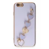 Newface Apple iPhone 6 Kılıf Esila Silikon - Lila