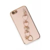 Newface Apple iPhone 6 Kılıf Esila Silikon - Pudra