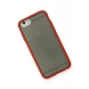 Newface Apple iPhone 6 Kılıf Montreal Silikon Kapak - Kırmızı