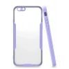 Newface Apple iPhone 6 Kılıf Platin Silikon - Lila