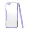 Newface Apple iPhone 6 Kılıf Platin Silikon - Lila