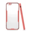 Newface Apple iPhone 6 Kılıf Platin Silikon - Pembe