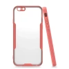 Newface Apple iPhone 6 Kılıf Platin Silikon - Pembe