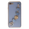 Newface Apple iPhone 7 Kılıf Esila Silikon - Gri