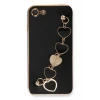 Newface Apple iPhone 7 Kılıf Esila Silikon - Siyah