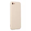Newface Apple iPhone 7 Kılıf First Silikon - Krem