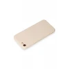 Newface Apple iPhone 7 Kılıf First Silikon - Krem