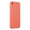 Newface Apple iPhone 7 Kılıf First Silikon - Turuncu