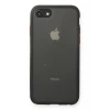 Newface Apple iPhone 7 Kılıf Montreal Silikon Kapak - Siyah