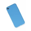 Newface Apple iPhone 7 Kılıf Nano içi Kadife Silikon - Mavi