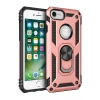 Newface Apple iPhone 7 Kılıf Sofya Yüzüklü Silikon Kapak - Rose