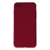 Newface Apple iPhone 7 Plus Kılıf First Silikon - Bordo