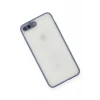 Newface Apple iPhone 7 Plus Kılıf Montreal Silikon Kapak - Gri