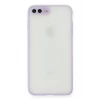 Newface Apple iPhone 7 Plus Kılıf Montreal Silikon Kapak - Mor