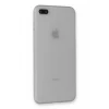 Newface Apple iPhone 7 Plus Kılıf PP Ultra İnce Kapak - Beyaz