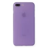 Newface Apple iPhone 7 Plus Kılıf PP Ultra İnce Kapak - Mor