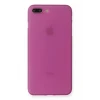 Newface Apple iPhone 7 Plus Kılıf PP Ultra İnce Kapak - Pembe