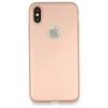 Newface Apple iPhone X Kılıf First Silikon - Rose Gold