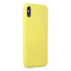 Newface Apple iPhone X Kılıf First Silikon - Sarı