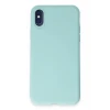 Newface Apple iPhone X Kılıf First Silikon - Turkuaz