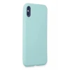 Newface Apple iPhone X Kılıf First Silikon - Turkuaz