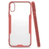 Newface Apple iPhone X Kılıf Platin Silikon - Pembe