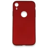 Newface Apple iPhone XR Kılıf First Silikon - Bordo