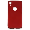 Newface Apple iPhone XR Kılıf First Silikon - Bordo