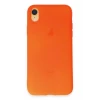 Newface Apple iPhone XR Kılıf First Silikon - Parlak Turuncu