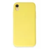 Newface Apple iPhone XR Kılıf First Silikon - Sarı
