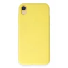 Newface Apple iPhone XR Kılıf First Silikon - Sarı