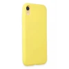 Newface Apple iPhone XR Kılıf First Silikon - Sarı