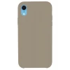 Newface Apple iPhone XR Kılıf Lansman Legant Silikon - Bej