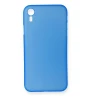 Newface Apple iPhone XR Kılıf PP Ultra İnce Kapak - Mavi