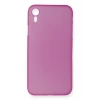 Newface Apple iPhone XR Kılıf PP Ultra İnce Kapak - Pembe